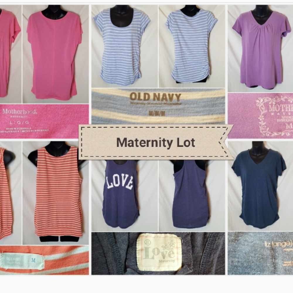 Lot of 6 Maternity tops